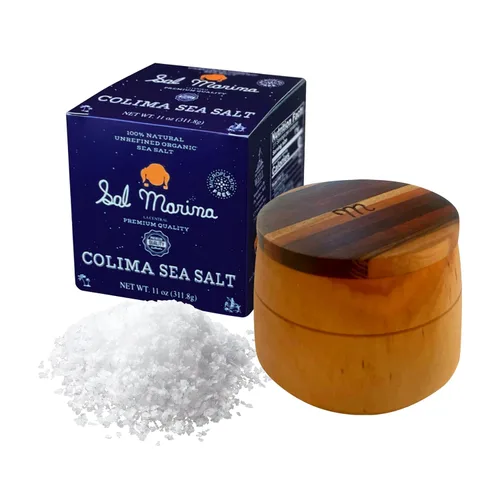 Miniatura 9 de SAL MARINA - Recipiente de cerámica de 12 onzas, para sal o especias, decoración de cocina, tarros de cerámica hechos a mano con tapas de sellado