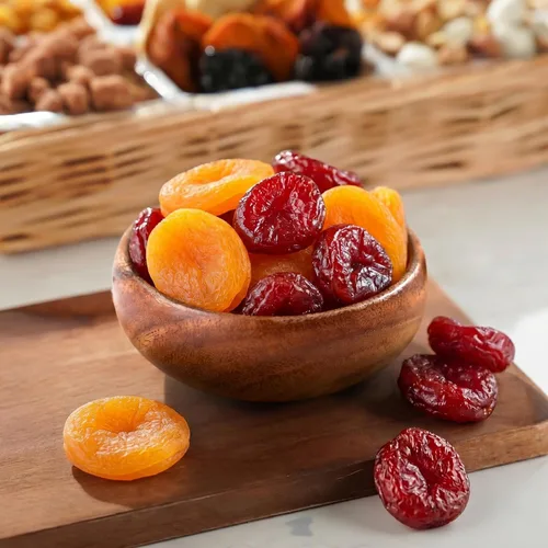 Miniatura 3 de Broadway Basketeers Cesta de regalo de frutas secas y frutos secos, bandeja de frutas secas y nueces de condolencia kosher prémium para familias