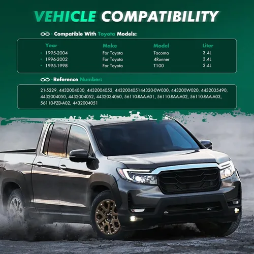 Miniatura 3 de Bomba de dirección asistida SCITOO para 1996 1997 1998 1999 2000 2001 2002 para Toyota para 4RUNNER, 1995 1996 1997 1998 para Toyota para T100