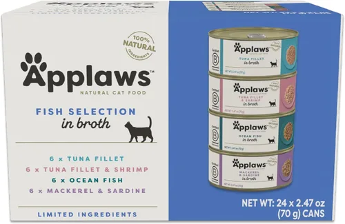 Miniatura 8 de Applaws - Comida húmeda enlatada natural para gatos, ingredientes limitados y naturales, alto contenido en proteínas sin aditivos artificiales
