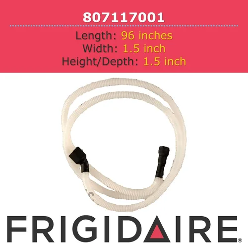 Miniatura 3 de Manguera de drenaje original Frigidaire 807117001