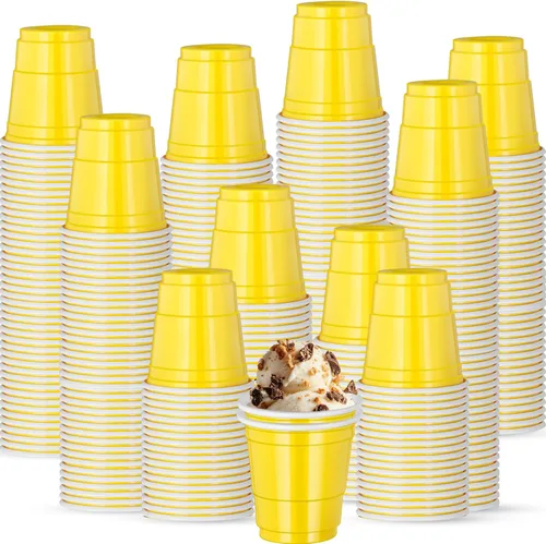 Miniatura 9 de 500 piezas Vasos de Chupito de Plástico Lake Bule de 2 onzas vasos de chupito azules Revelación de Género vasos de chupito desechables para beber