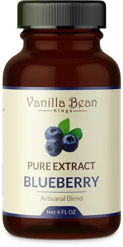 Extracto puro de arándanos para hornear y saborizar, 4 onzas, sabores naturales de alta calidad para productos horneados, postres y cocina