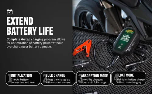Miniatura 3 de Battery Tender Junior 12V, 750mA Cargador y Mantenedor: Cargador Automático de 12V para Motocicletas, Quads y Más - Más Inteligente que un Cargador