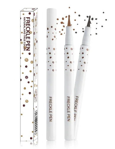 Miniatura 8 de Erinde Mejora Bolígrafo Líquido para Pecas, Sello de Pecas con Almohadilla de Aire, Sello de Pecas Mágico Natural de Secado Rápido y Larga Duración