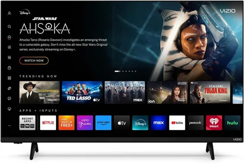 VIZIO 43 pulgadas Serie V 4K UHD Smart TV Bluetooth compatible con Dolby Vision HDR/HDR10+ HLG, DTS Virtual X, HDMI VRR y WiFi 6 de doble banda