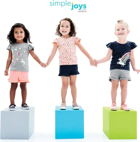 Miniatura 4 de Simple Joys by Carter's Toddler Girls' Short-Sleeve Shirts