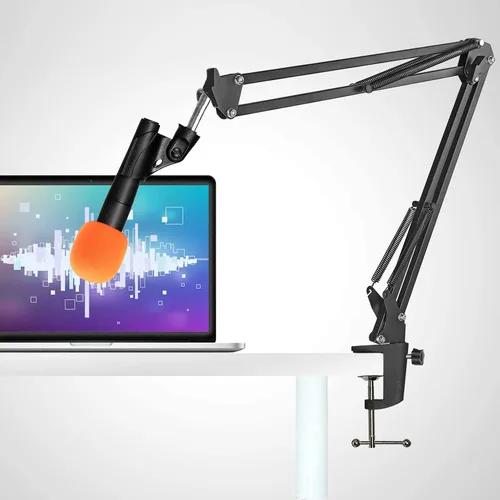 Miniatura 6 de Parabrisas de micrófono de mano de 6 piezas, filtro de micrófono pop para micrófono de estudio, micrófono de mano Bluetooth y micrófono de mano