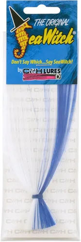 Miniatura 90 de C&H Lures Señuelos de Pesca Sea Witch - Originales Desde 1959, Faldas de Nylon Revelan Cabeza con Peso, 15 Colores, 8 Pesos de Cabeza, Señuelo