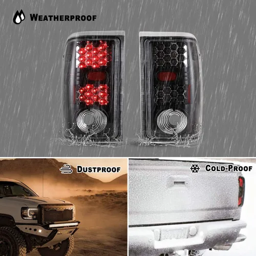 Miniatura 3 de Nixon Offroad Conjunto de Luces Traseras LED para Ford Ranger 2001 2002 2003 2004 2005, Luces Traseras, Lámparas Traseras con Señal de Giro LED