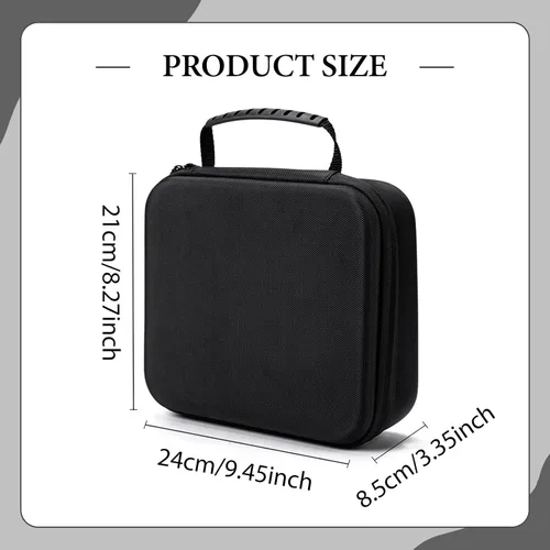 Miniatura 4 de Portable Carrying Case Small Electronic Accessories Storage Bag Organizer Storage Case for Phone Earbuds Mobile HDD