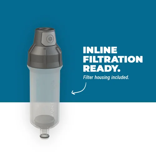 Miniatura 4 de Aquamira Depósito presurizado de 2L, depósito de filtración de agua, 70 oz. Capacidad