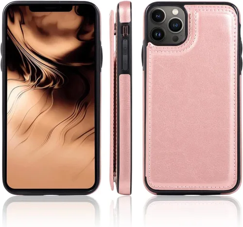 Miniatura 3 de Funda personalizada para iPhone 17 Air 16 15 14 13 12 Pro Max 11 mini Xr Xs X 7 8 Plus SE 2020 2022 6s 6, piel sintética suave, cartera magnética