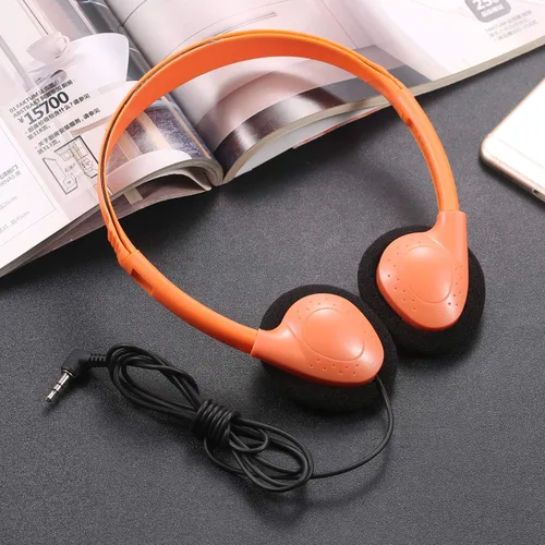 Miniatura 6 de CN-Outlet Auriculares para niños para el aula a granel multicolor, paquete de 5, auriculares al por mayor para niños, perfectos para escuelas