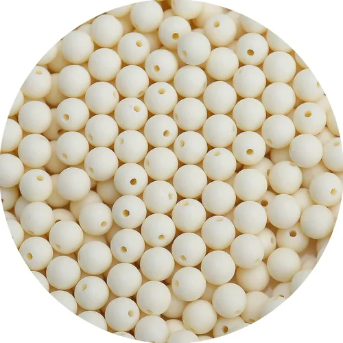 Miniatura 18 de BONNY BOXX 2000 piezas 4 mm cuentas redondas de acrílico de zafiro suave, bolas de plástico de chicle de burbujas, cuentas gruesas de bolas