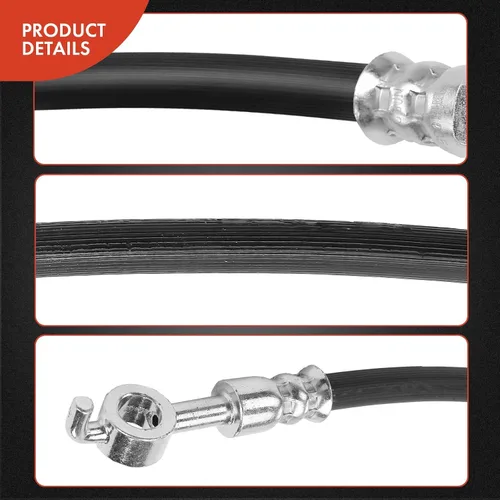 Miniatura 5 de A-Premium Manguera hidráulica de freno trasero compatible con modelos Ford seleccionados - Para F-150 2015 2016 2017, con freno de estacionamiento