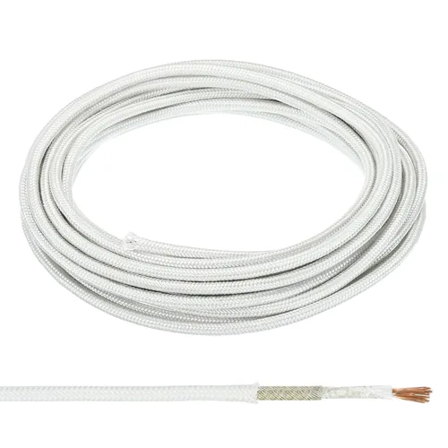 Miniatura 8 de PATIKIL Cable de alta temperatura de 26.3 pies, 7 AWG, -76.0-662.0 °F, fibra de vidrio de mica, cable electrónico, aislado, resistente al calor