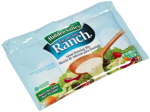 Hidden Valley Ranch Mezcla de aderezo para ensalada, original, paquetes de 3.2 onzas (paquete de 6)