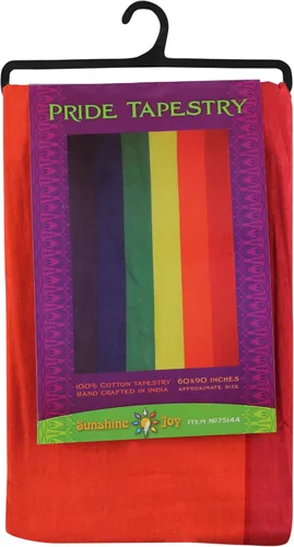 Miniatura 3 de Sunshine Joy Tapiz del orgullo gay, sábana de playa, colcha para colgar en la ventana (60 x 90 pulgadas)