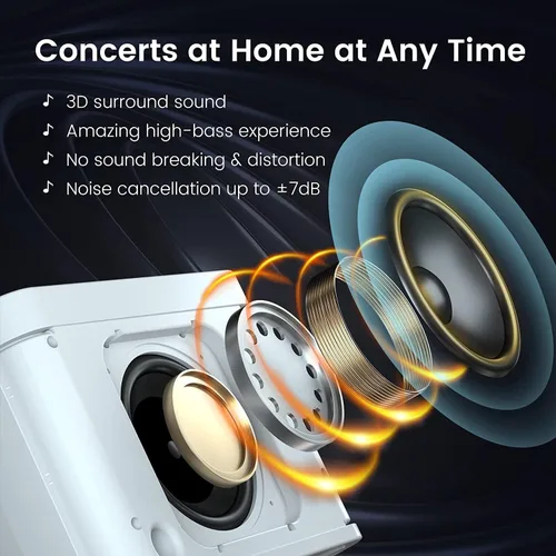 Miniatura 2 de Máquina de karaoke Flyasny para adultos y niños, altavoz Bluetooth portátil con 2 micrófonos inalámbricos para TV, karaoke para cantar en fiestas