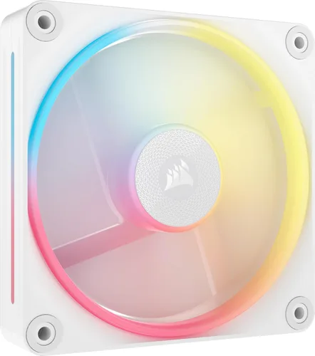 Miniatura 10 de CORSAIR iCUE Link LX120-R RGB Ventilador PWM invertido de 4.72 pulgadas (120 mm) – Ventilador individual – Bajo ruido, rodamiento de cúpula