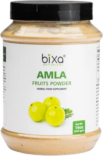 Miniatura 13 de bixa BOTANICAL Amalaki Amla Berries Powder Grosella espinosa india Rico en vitamina C natural Sin OMG Sin gluten Sin conservantes