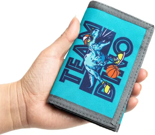 Miniatura 6 de SHENGYA Billetera para niños y niñas, billetera para niños pequeños, billetera de lona triple para exteriores, billeteras juveniles para niños