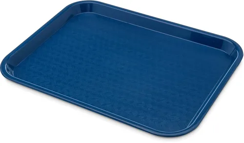 Carlisle FoodService Products CT101414 Bandeja estándar para cafetería/comida rápida, 10 x 14 pulgadas, azul (paquete de 24)