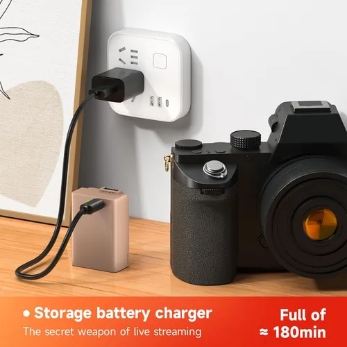 Miniatura 7 de Batería EN-EL25 EN-EL25A de 2100 mAh paquete de 2 y cable de carga rápida USB-C, perfectamente compatible con cámara Nikon Z50 Z30 Z50ii ZFC
