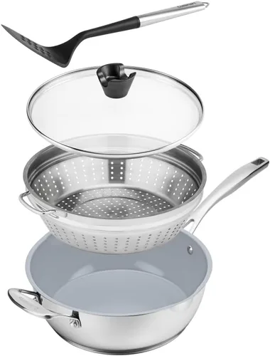 Miniatura 2 de Cuisinart Preferred Pan - Juego de 4 piezas de acero inoxidable