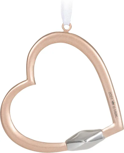 Miniatura 2 de Hallmark Keepsake Adorno navideño 2021, mosquetón con forma de corazón Carry My Love