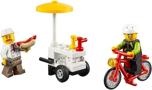 Miniatura 2 de Juego de construcción de LEGO City, diversión en el parque, pack con personas de la ciudad, 60134, 1 unidad