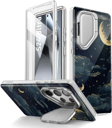 Miniatura 11 de i-Blason Cosmo - Funda para Samsung Galaxy S24 Ultra con soporte para cámara, [compatible con MagSafe] Elegante funda completa 360 con protector