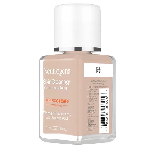 Miniatura 11 de Neutrogena SkinClearing - Base líquida para combatir el acné y las imperfecciones sin aceite, con medicamento para el acné con ácido salicílico al