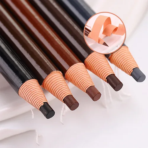 Miniatura 3 de 5 COLORES Set Lápiz De Cejas Dibujo Ojo Cejas Pluma Peel Off Maquillaje Cosmético