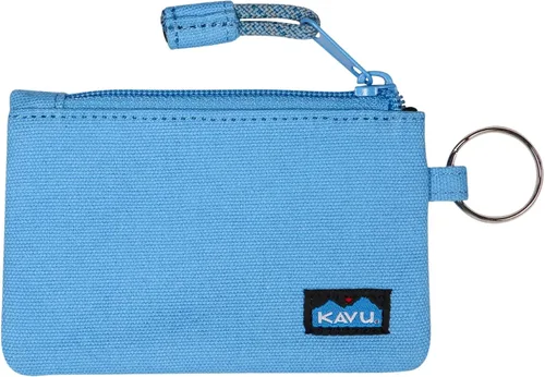 Miniatura 7 de KAVU Stirling Cartera delgada de lona de algodón con cremallera de doble cara