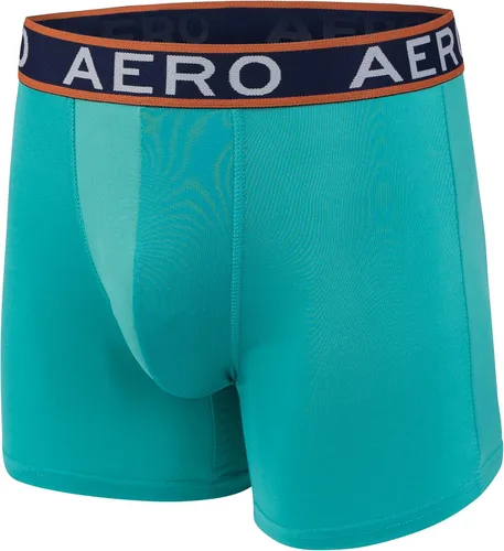Miniatura 3 de AEROPOSTALE Calzoncillos tipo bóxer para hombre, paquete de 4 calzoncillos de poliéster y elastano