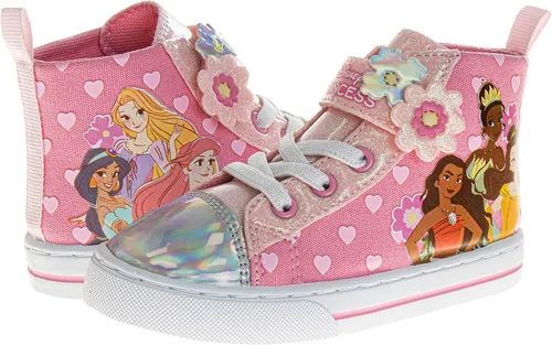 Miniatura 4 de Minnie Mouse Frozen Encanto - Tenis casuales de lona para niños y niñas Anna Elsa Maribel (tallas 6-12 para niños pequeños - niño pequeño)