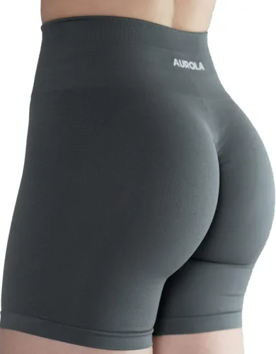 Miniatura 5 de AUROLA Intensify - Pantalones cortos de entrenamiento para mujer, sin costuras, para gimnasio, yoga, correr, deporte, ejercicio activo, fitness