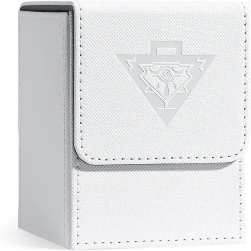 Miniatura 11 de ZLCA Caja de cartas compatible con YuGiOh TCG, caja de almacenamiento de cartas con divisores con capacidad para más de 100 cartas con funda, funda