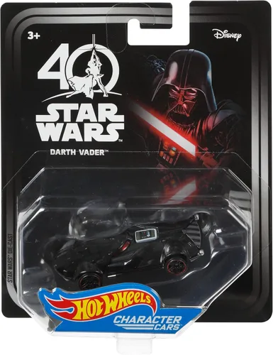 Miniatura 4 de Hot Wheels Carros de personajes de Star Wars 40ª Nueva Esperanza Vehículo Darth Vader