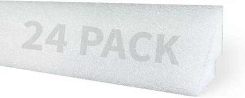 Miniatura 11 de Blue Wave 48-pulgadas moldura autoadhesiva para piscina sobre piso – Tiras de espuma HDPE duraderas para proteger revestimientos de vinilo