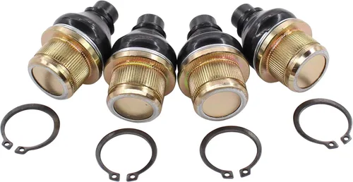 NewYall Paquete de 4 rótulas superiores inferiores para Arctic Cat 250 300 366 375 400 425 450 454 500 550 650 700 Alterra 500 Prowler HDX 500/HDX