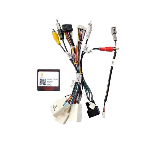 Cable de arnés de alimentación estéreo de radio de coche de 16 pines para Toyota Camry Sienna Avalon Corolla Tacoma 2018+RAV4 2020 con o sin