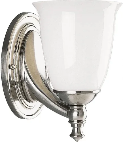Miniatura 4 de Progress Lighting P3027-15 Victorian Bath & Vanity, 5-5/8 pulgadas de ancho x 8-1/2 pulgadas de alto, cromo Cromo pulido