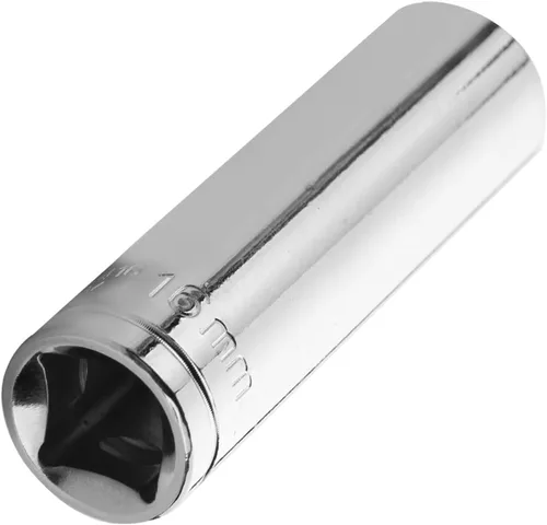 Miniatura 9 de Auniwaig 1/2" Drive x 0.394 in Deep 6-Point Impact Socket, métrica, Cr-V, conector fraccionario mecánico