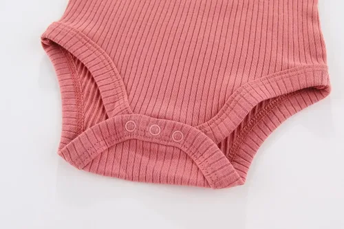 Miniatura 52 de Kiddiezoom Mameluco unisex de algodón de una pieza para bebé recién nacido, 5