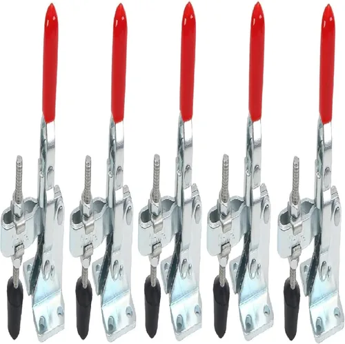 Utoolmart Herramienta de mano abrazadera de palanca vertical GH-101-A Abrazadera de liberación rápida 110.2 lbs Capacidad de sujeción Abrazadera de