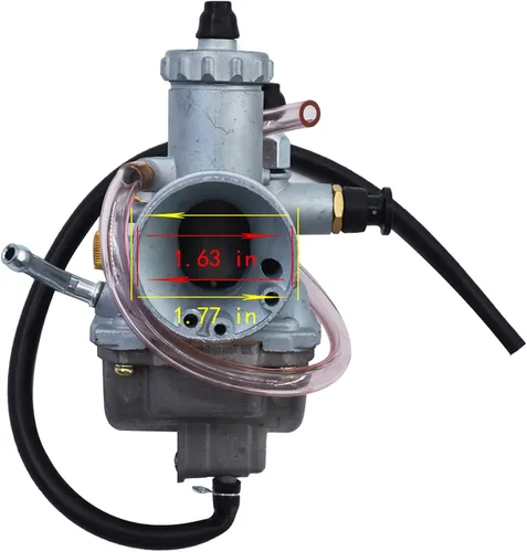 Miniatura 4 de munirater Carburador Carb Assy Reemplazo para Suzuki Quadrunner 4WD LT4WD 1987 1988 1989 Reemplaza 13200-19B02