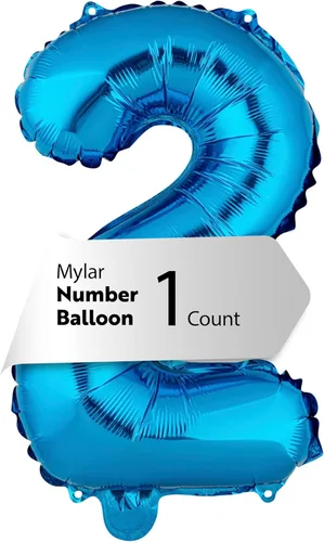 Miniatura 52 de Restaurantware-Balloonify Globo de Número de 16 Pulgadas, 1 Globo Digital para Fiesta - Número 5, Auto-Sellado, Acabado de Mylar de Folio Dorado, Oro